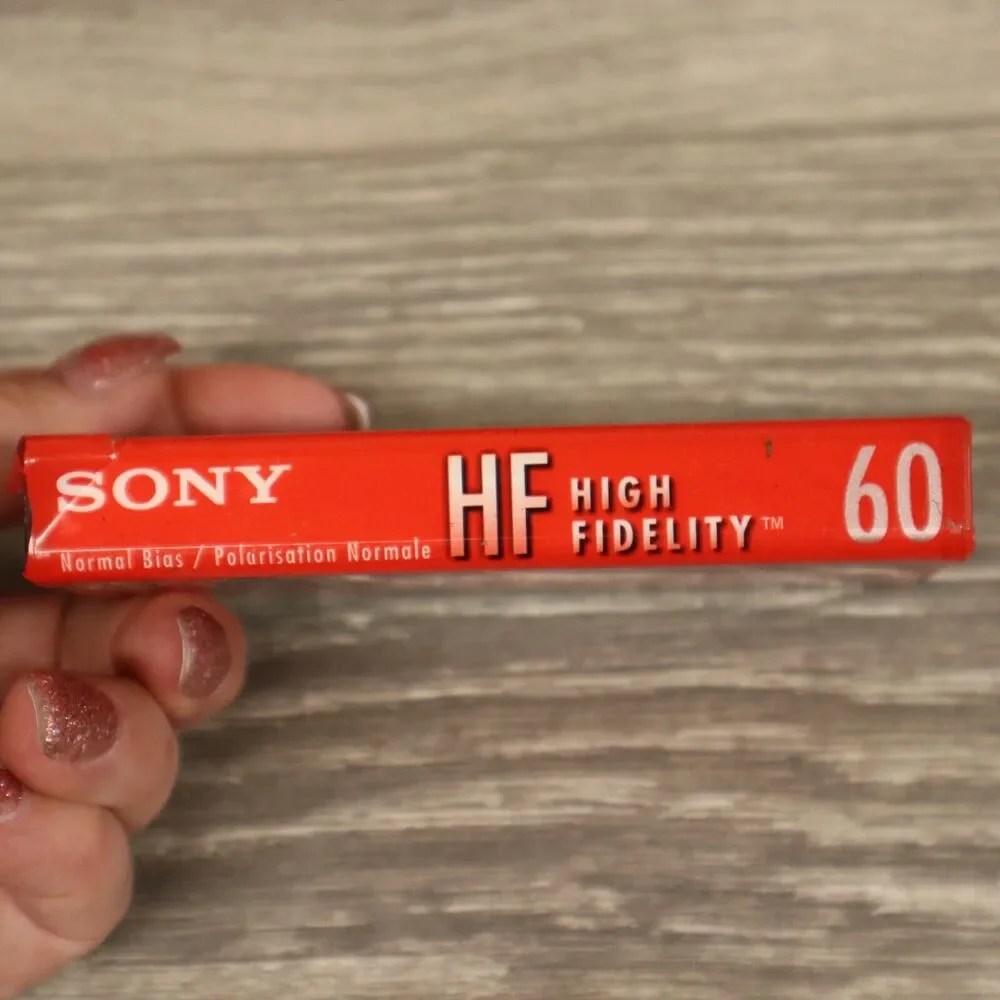 Sony HF High Fidelity 60 Minute Audio Cassette Normal Bias Blank Tapes X 7
